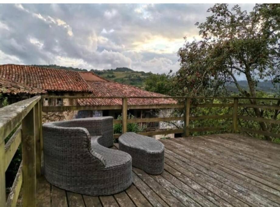 Вілла La Casina Roja - Santolaya De Cabranes Arboleya Екстер'єр фото